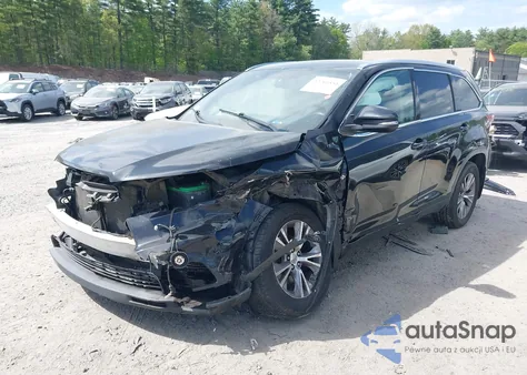 2015 Toyota Highlander Xle V6 from USA, damaged, VIN 5TDJKRFH5FS105557